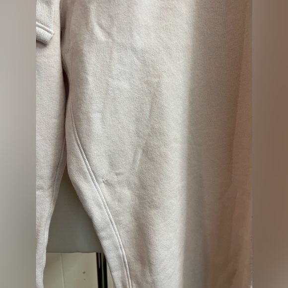 Frank & Eileen Pants Medium Pink Catherine Cropped Triple Fleece $198 Sweatpants - Picture 6 of 6
